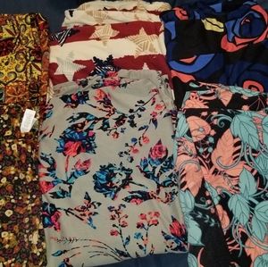 6 pairs of TC lularoe  leggins
